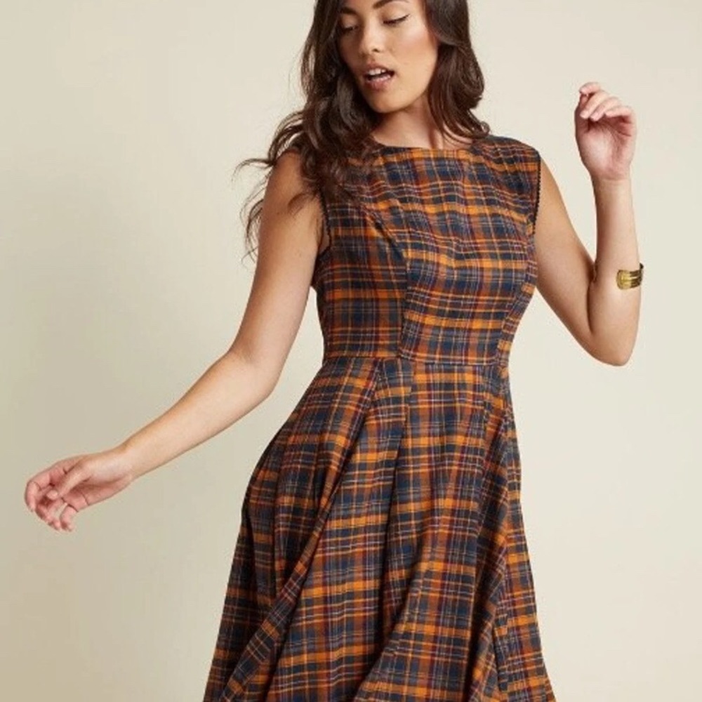 ModCloth Intriguing, Always A-Line Dress